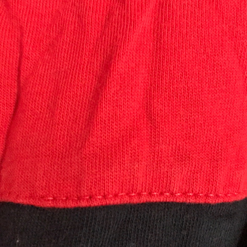Adidas Men's Black and Red T-Shirt - Picture 5 of 7
